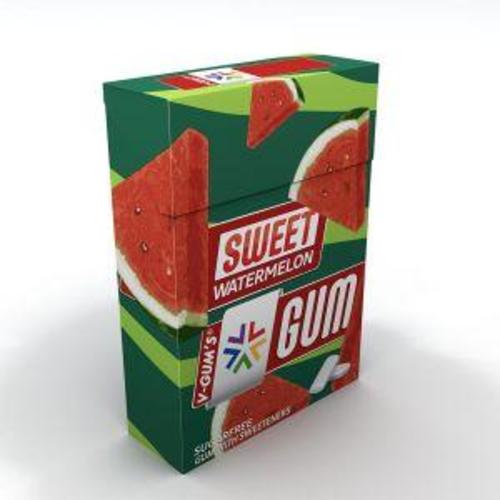 V-Gum's Sugar Free Fresh Watermelon Gum 22.5g