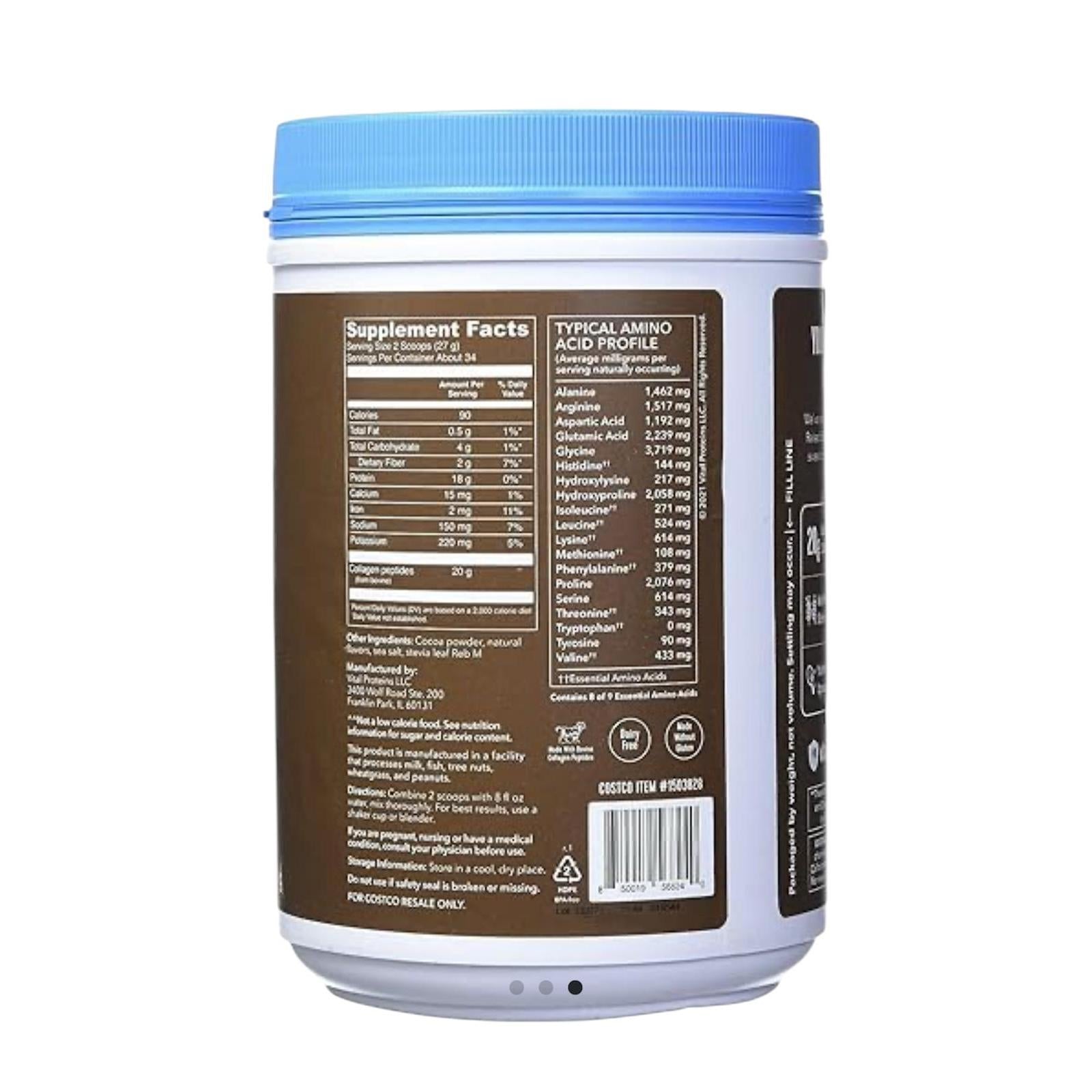 Vital Proteins Chocolate Collagen Peptides 383g