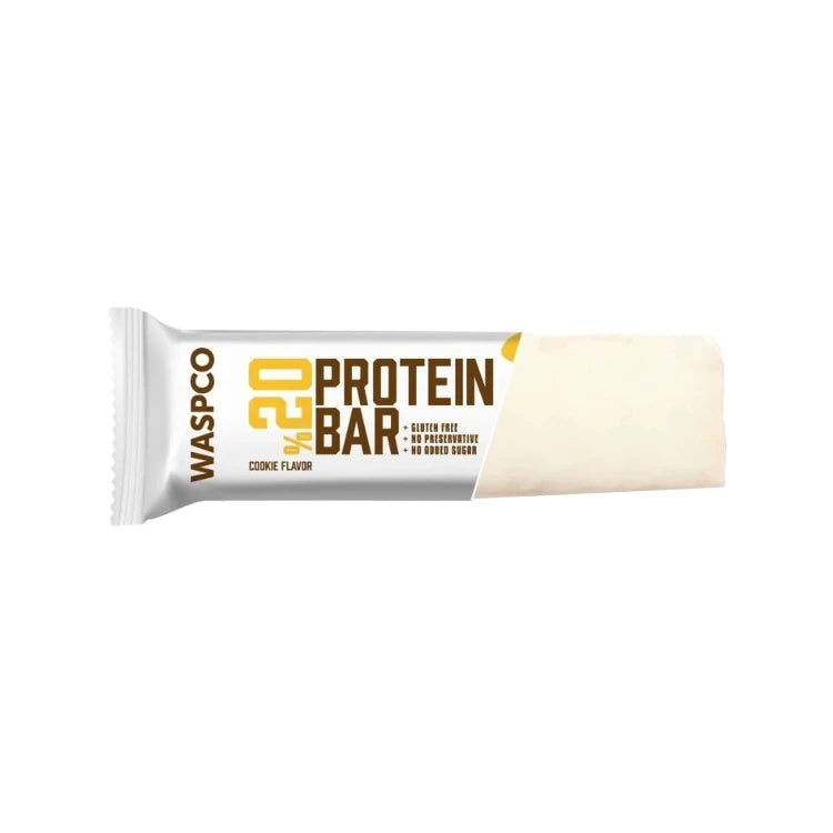 WASPCO 20% Protein Bar Cookie Flavor 40g
