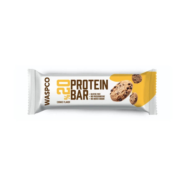 WASPCO 20% Protein Bar Cookie Flavor 40g