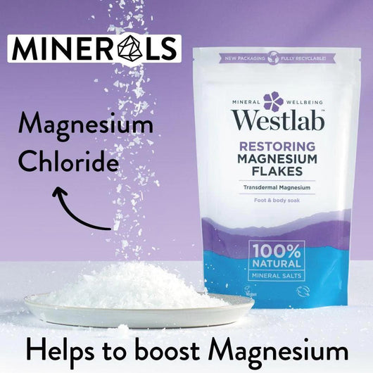 Westlab Restoring Magnesium Bath Flakes For Muscles and Joints 1kg