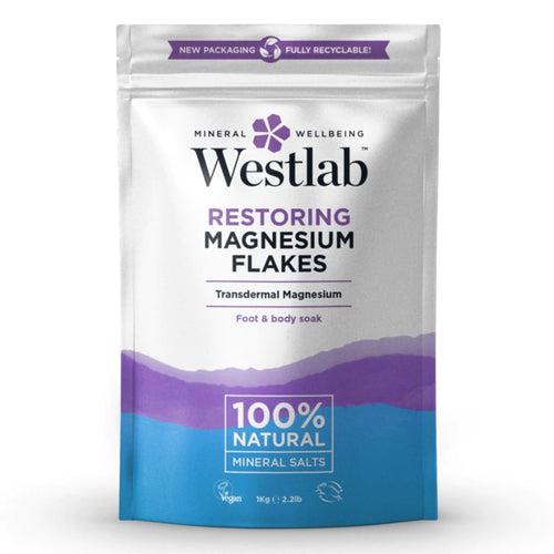 Westlab Restoring Magnesium Bath Flakes For Muscles and Joints 1kg