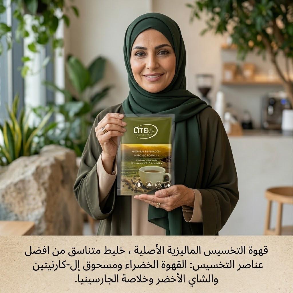 LiteMe Green Coffee with Citrus Aurantium & L-Carnitine (12 Sachets)