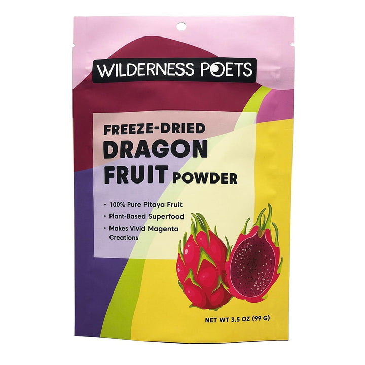 Wilderness Poets Freeze Dried Dragon Fruit Powder - Pink Pitaya 99g