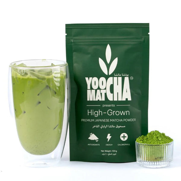 Yoocha High-Grown Premium Japanese Matcha Powder 100g