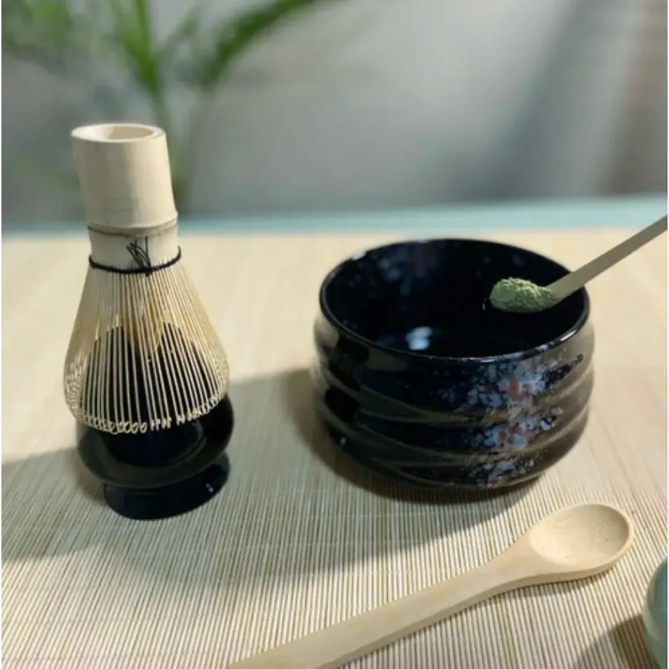Yoocha Japanese Matcha Set 5 Pieces Black