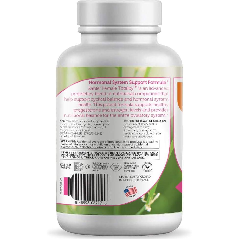 Zahler, Female Totality, Hormonal System Support Formula, 120 Capsules
