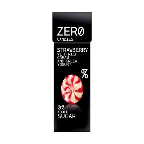 Zero Candies Strawberry With Rich Cream & Greek Yogurt 0% Sugar 32g