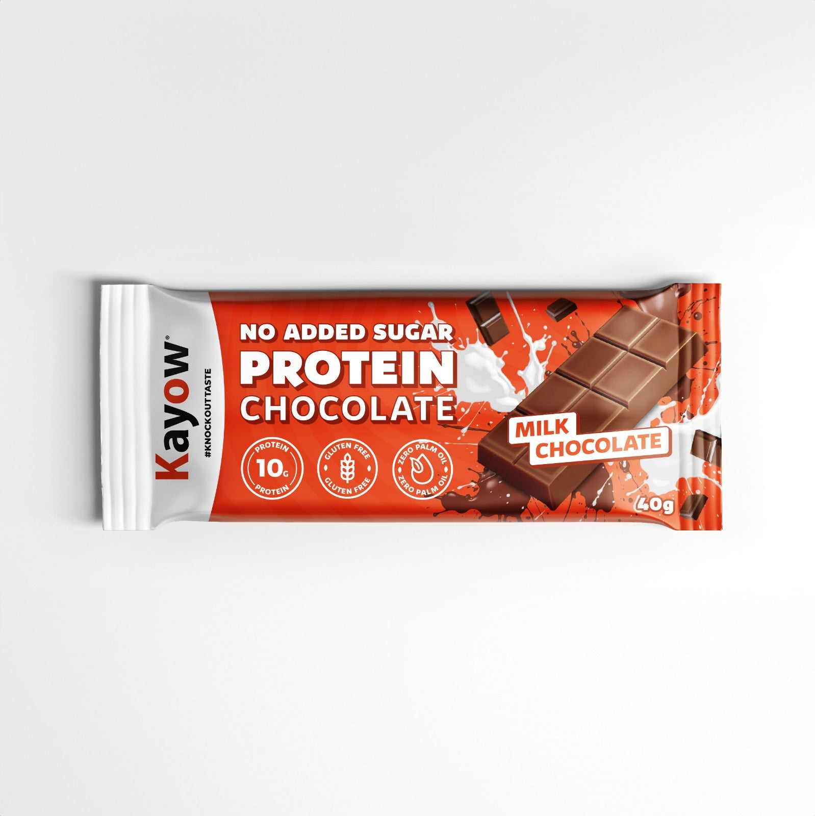 Kayow Protein Milk Chocolate No add Sugar 40g