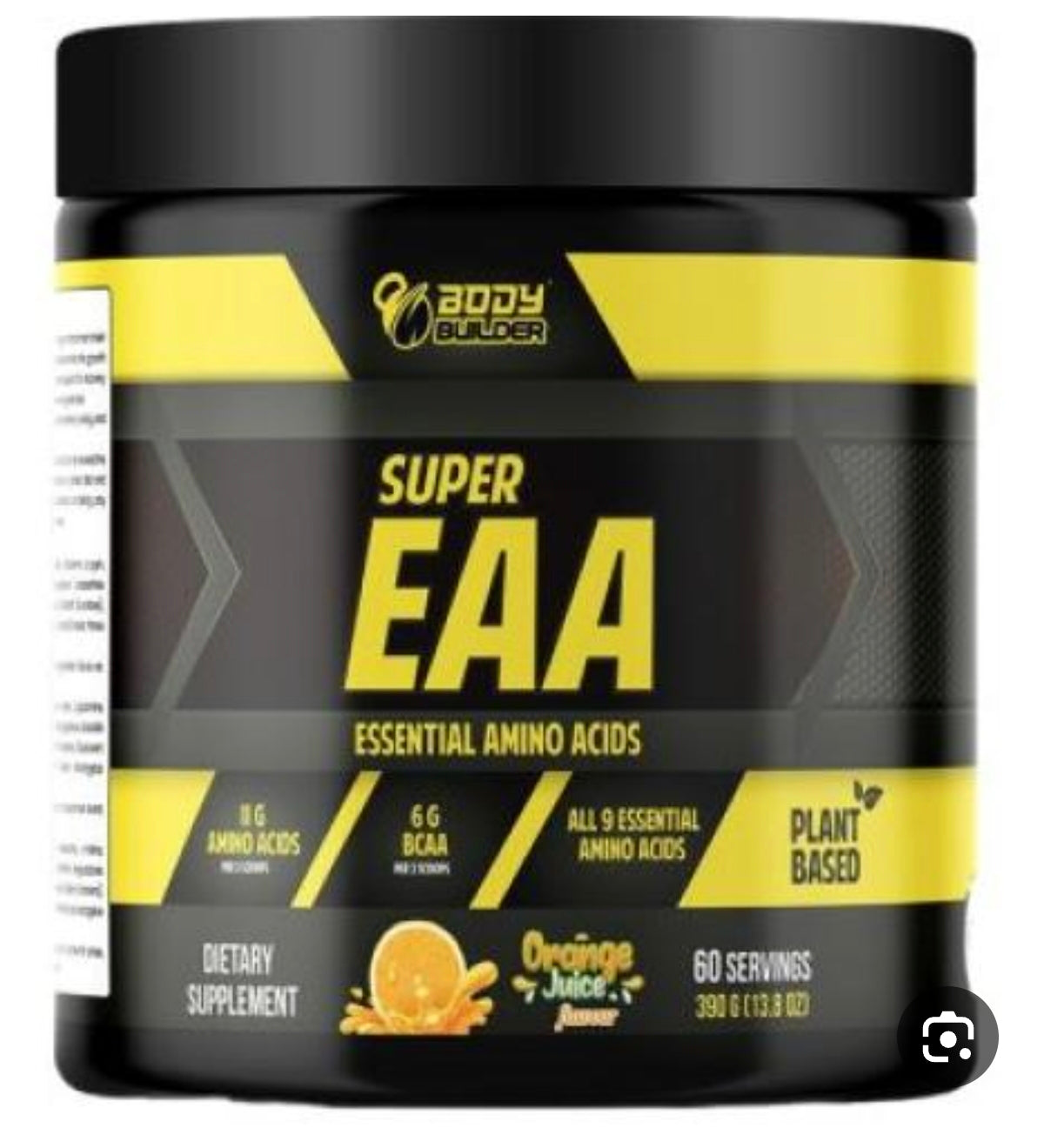 Body Builder Super EAA Amino Acids Orange Juice Flavor 395g