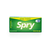 Spry Spearmint Gum Xylitol Sugar Free 10 PCS