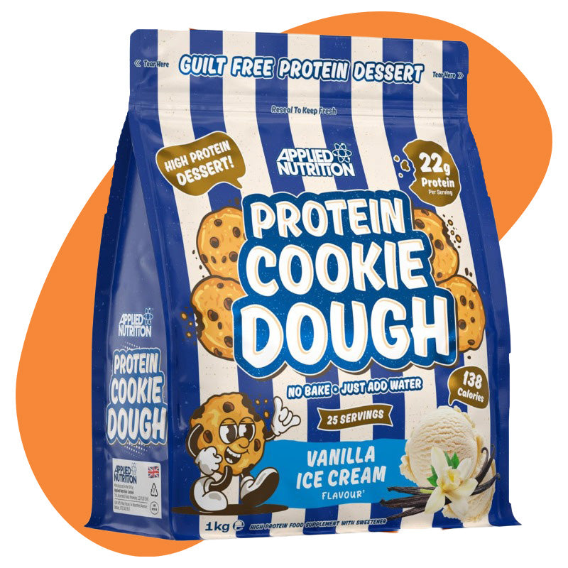 Applied Nutrition Protein Cookie Dough, Vanilla Ice Cream, 1 kg