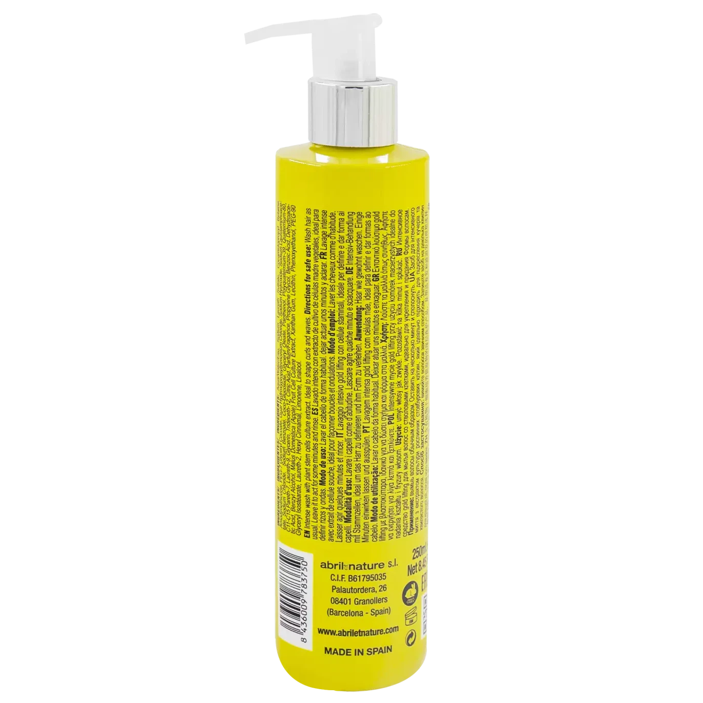 abril et nature bain shampoo Gold Lifting 250ml