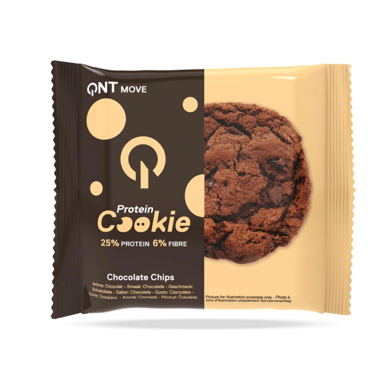 QNT Protein Cookie Chocolate Chips 60g