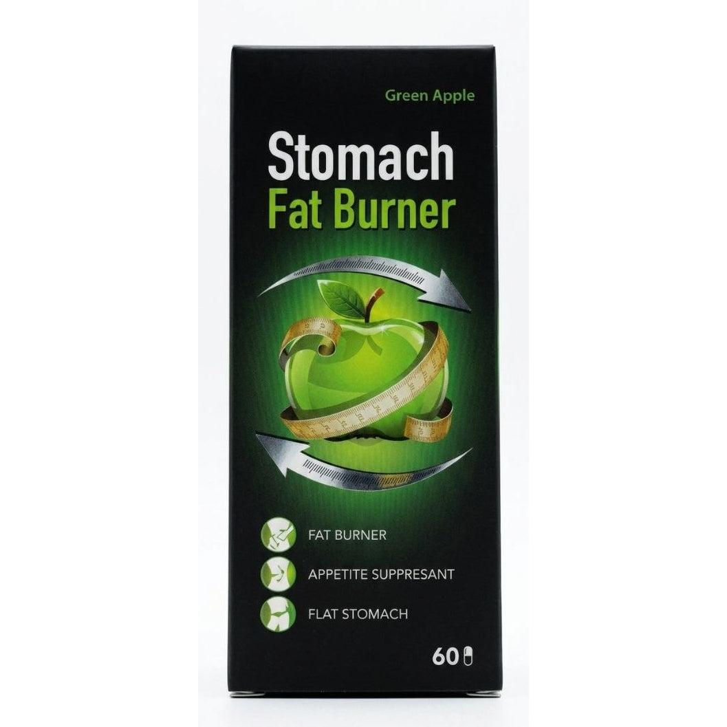 Fit 4 Life Stomach Fat Burner & Appetite Suppressant - Green Apple (60 Capsules)