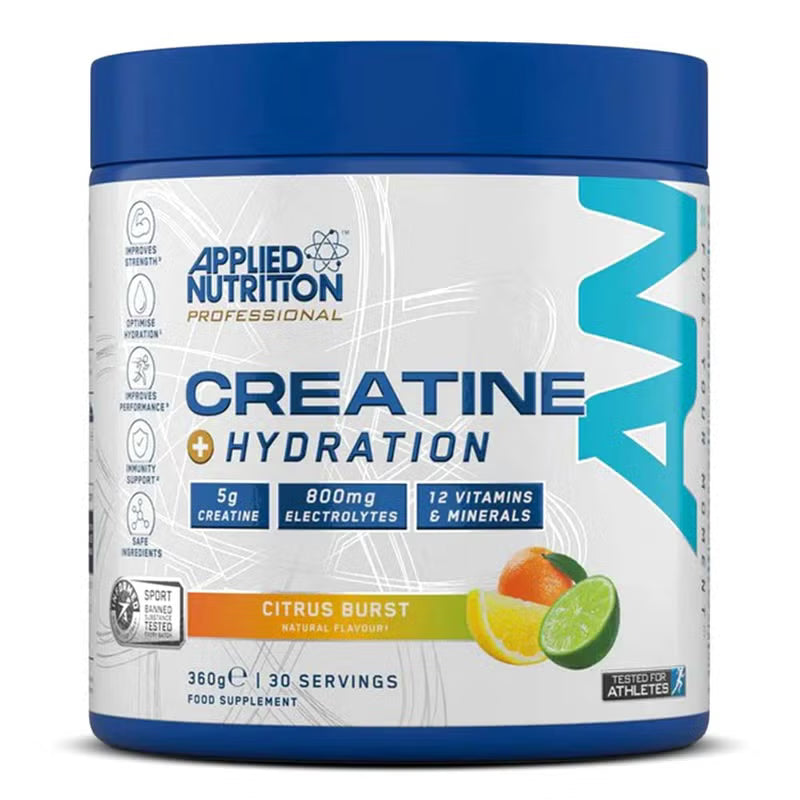 Applied Nutrition Creatine + Hydration, Citrus Burst, 30S 360G