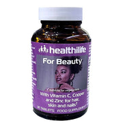 HealthiLife For Beauty With Vitamin C, Copper & Zinc for Hair, Skin and Nails 30 Tablets