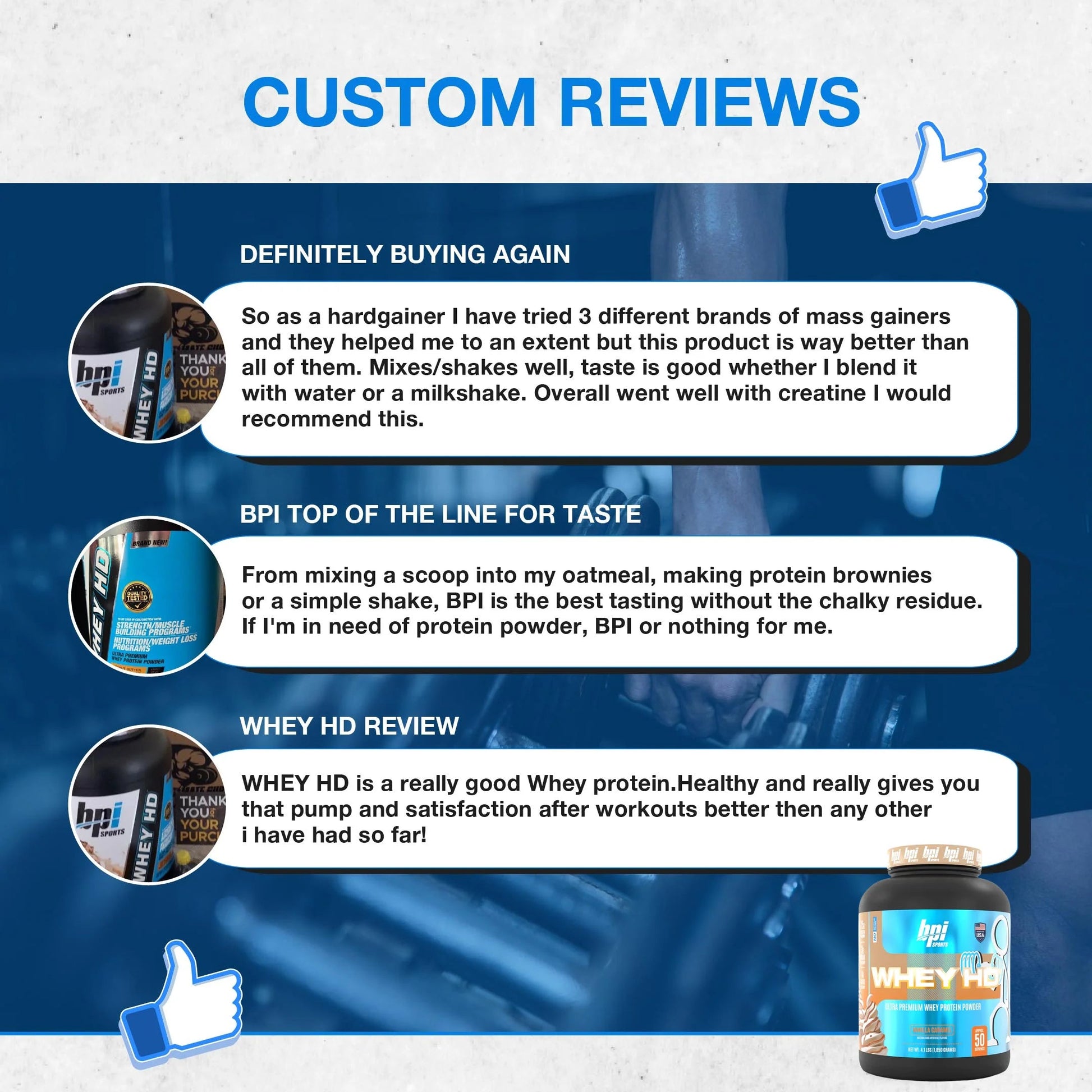 bpi Sports Whey HD, Milk & Cookies, 1.850 Kg