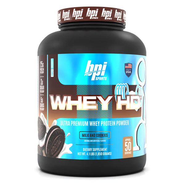 bpi Sports Whey HD, Milk & Cookies, 1.850 Kg