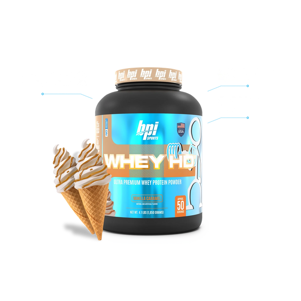 bpi Sports Whey HD, Vanilla Caramel, 1.850 Kg