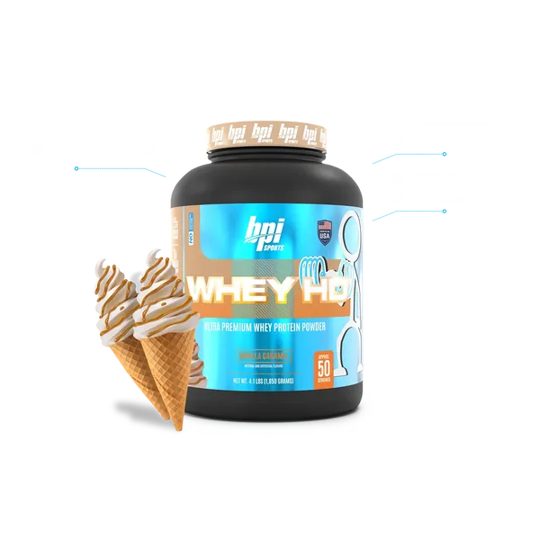 bpi Sports Whey HD, Vanilla Caramel, 1.850 Kg
