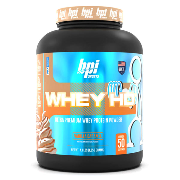 bpi Sports Whey HD, Vanilla Caramel, 1.850 Kg