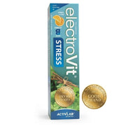 Activlab Pharma ElectroVit Stress - Orange Flavor Electrolytes with Magnesium Citrate 20 Effervescent Tablets