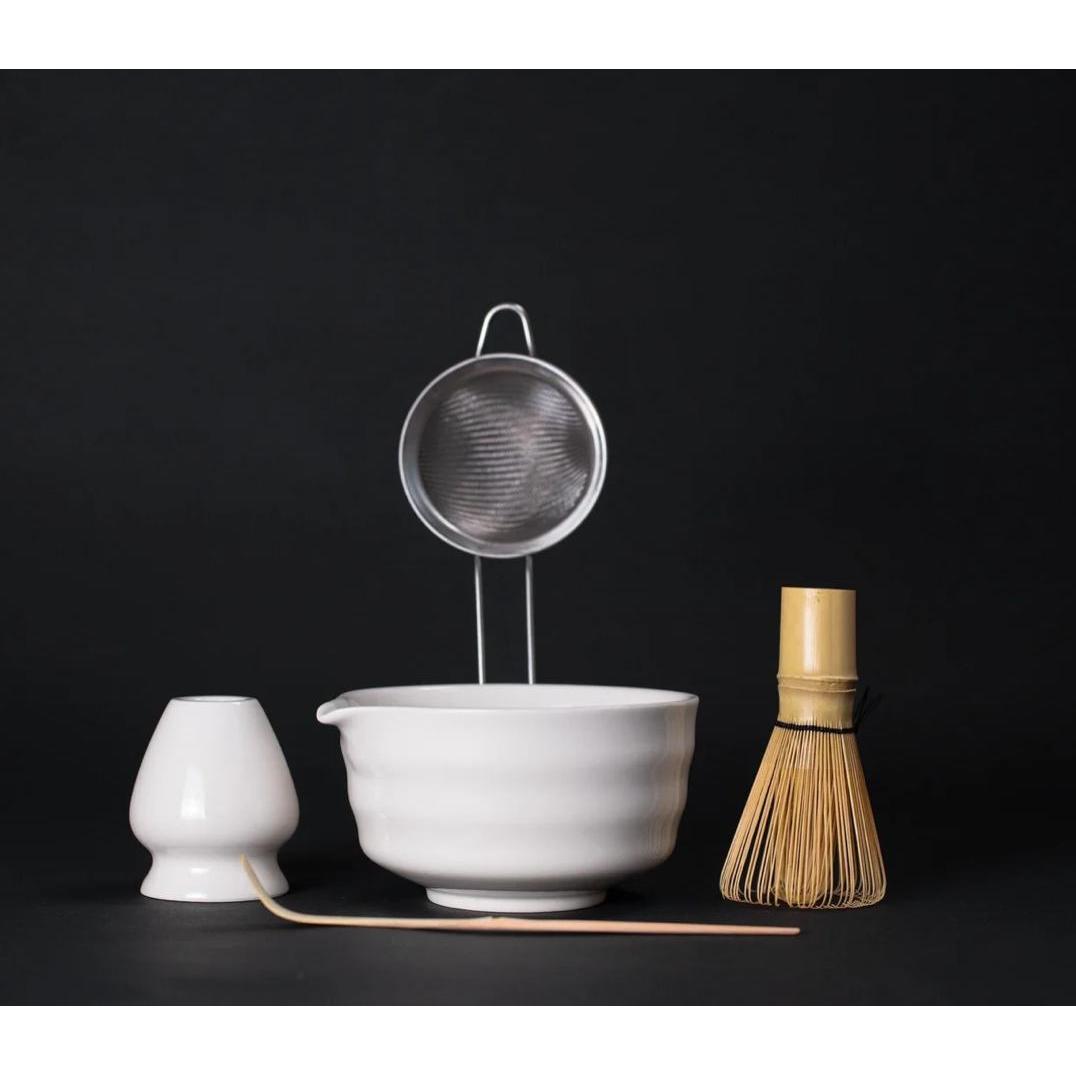 Yoocha Japanese Matcha Set 6 Pieces WHITE