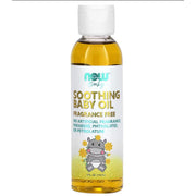 NOW Soothing Baby Oil, Fragrance Free 118ml