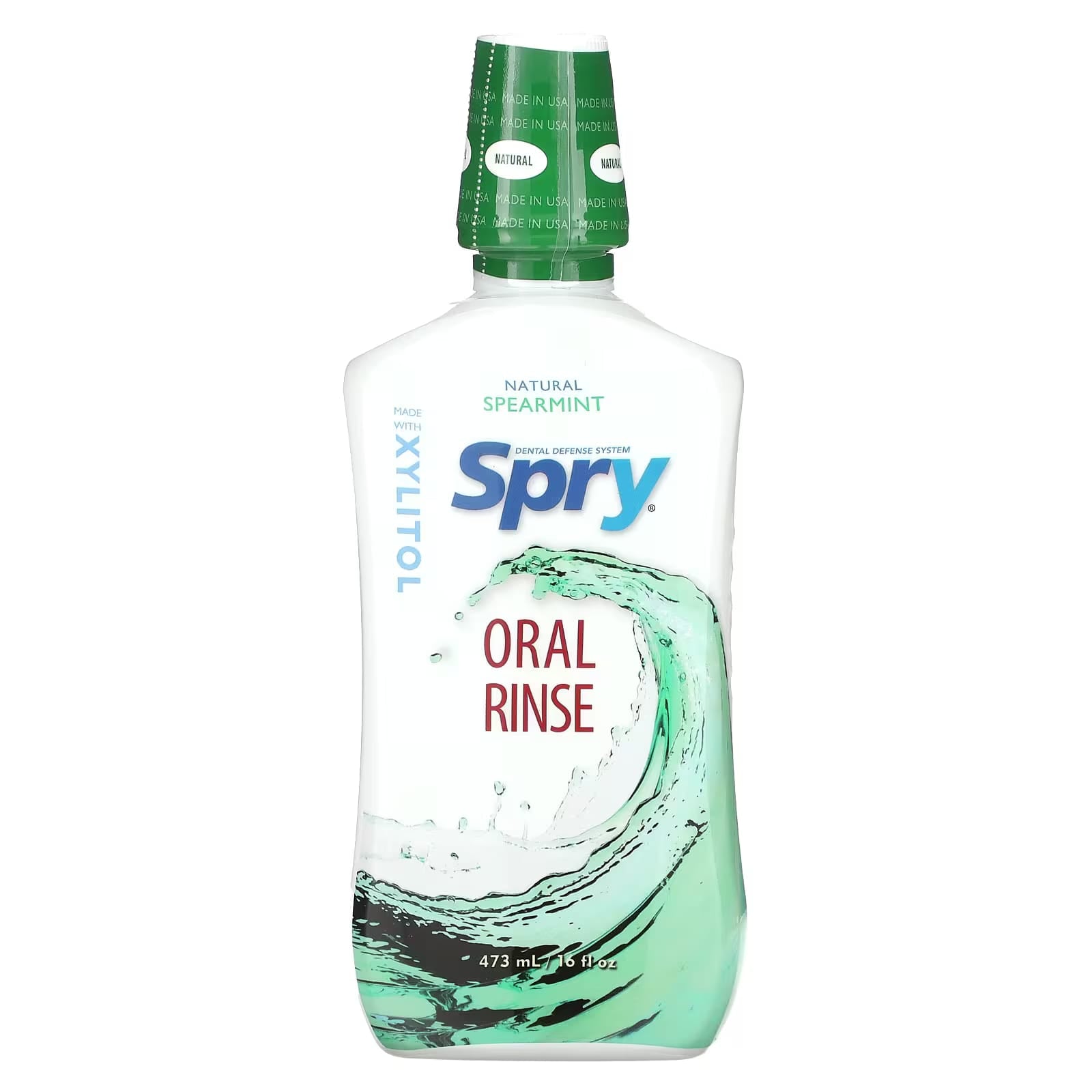 Spry Spearmint Mouthwash 473 ml