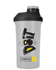 سبورتر سمارت ميكس شاكر دو إت رمادي خالٍ من مادة BPA، حجم 600 مل