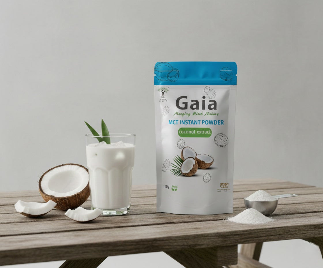 Gaia MCT Instant Powder From 100% Coconut Extract 150g