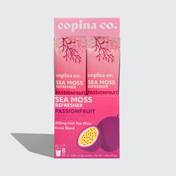 copina co Passionfruit Sea Moss Refresher 8 Sticks