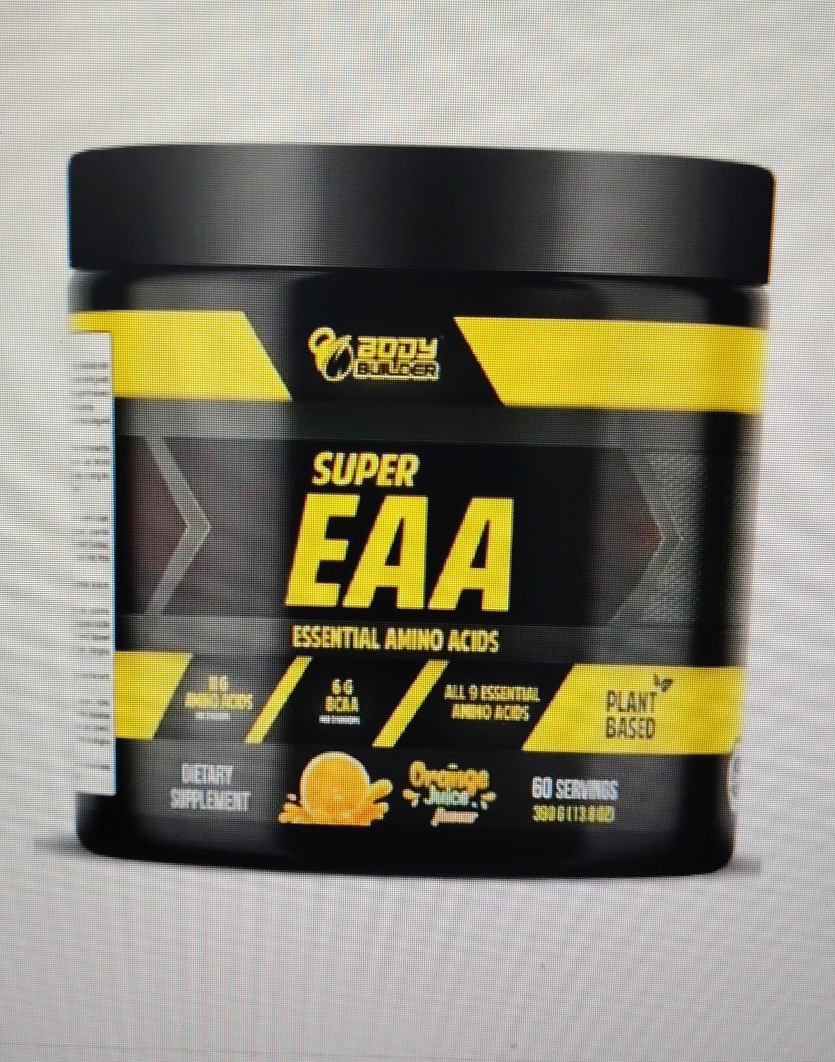 Body Builder Super EAA Amino Acids Orange Juice Flavor 395g