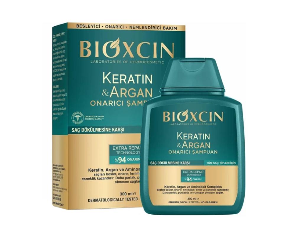 Bioxcin Keratin and Argan Repairing Shampoo 300ml
