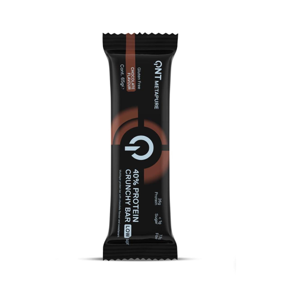 QNT Crunchy Bar Chocolate 40% Protein 65G