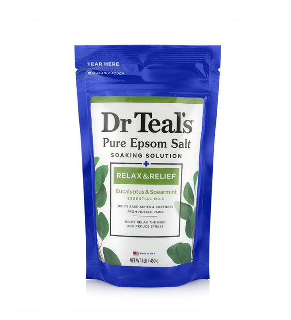 Dr Teal's Epsom Salt Eucalyptus 450g