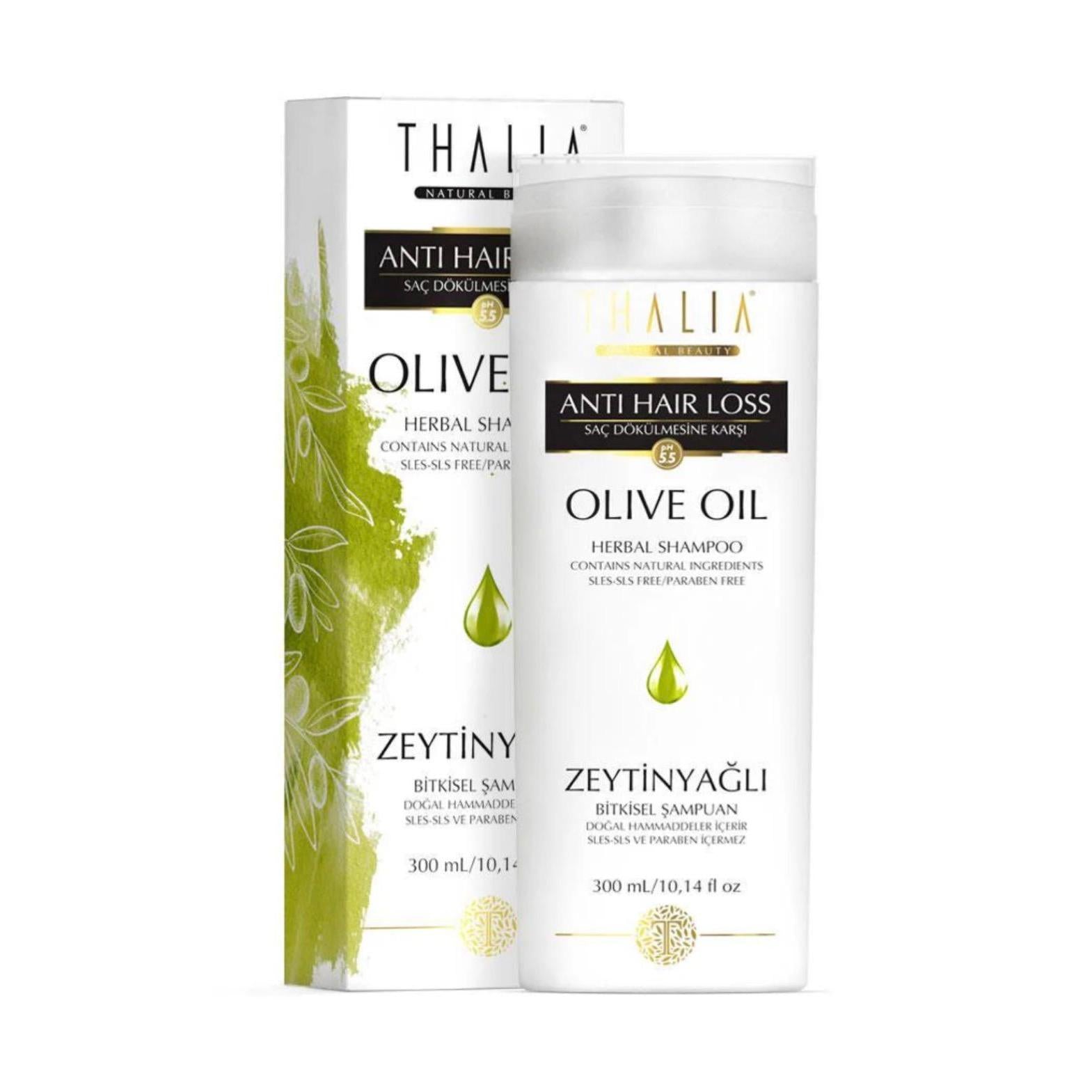Thalia Olive Oil Anti Hair Loss Herbal Shampoo 300ML