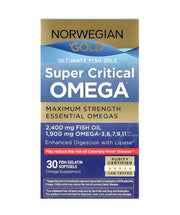 رينيولايف سوبر أوميغا 3 زيت السمك النرويجي الذهبي 30 كبسولة