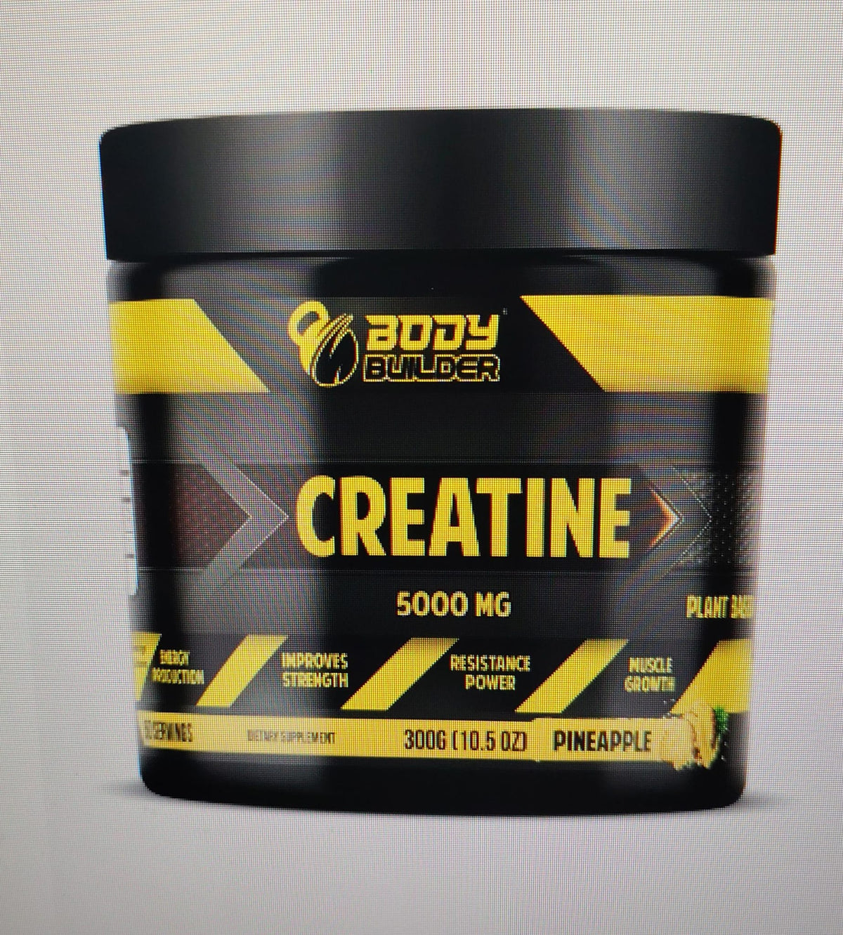 Body Builder Creatine Monohydrate 50 Servings Pineapple 300 gm