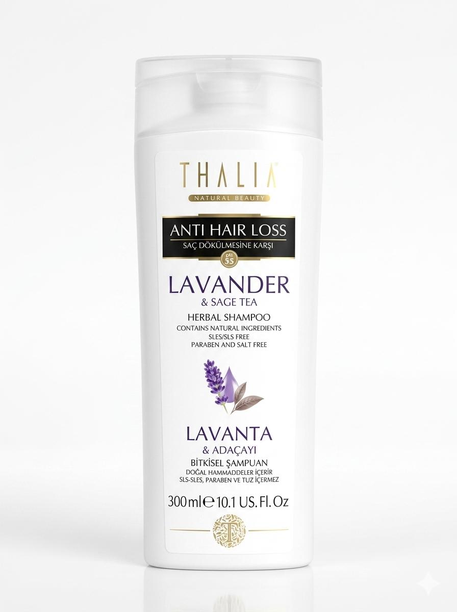 Thalia Lavander & Sage Tea Anti Hair Loss Herbal Shampoo 300ML