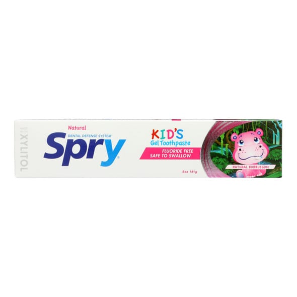Spry Kids Bubblegum Fluoride free toothpaste 141g