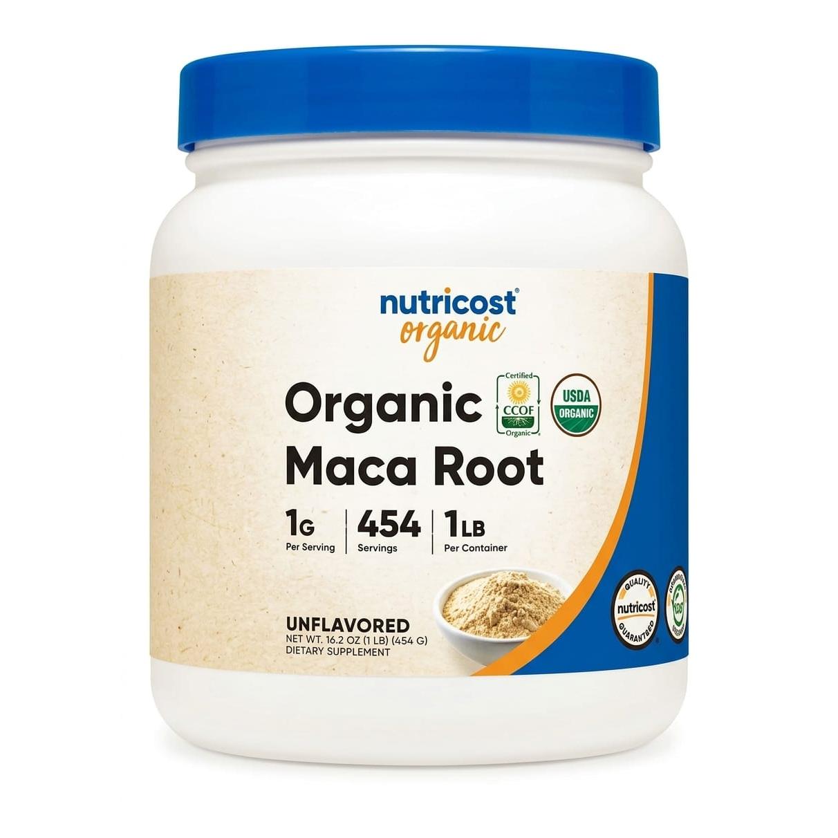 Nutricost Organic Maca Root Powder 454g
