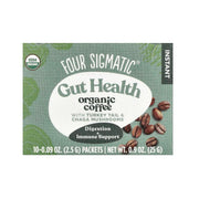 Four Sigmatic Gut Health Organic Coffee With Turkey Tail & Chaga  Mushrooms 10 Packets