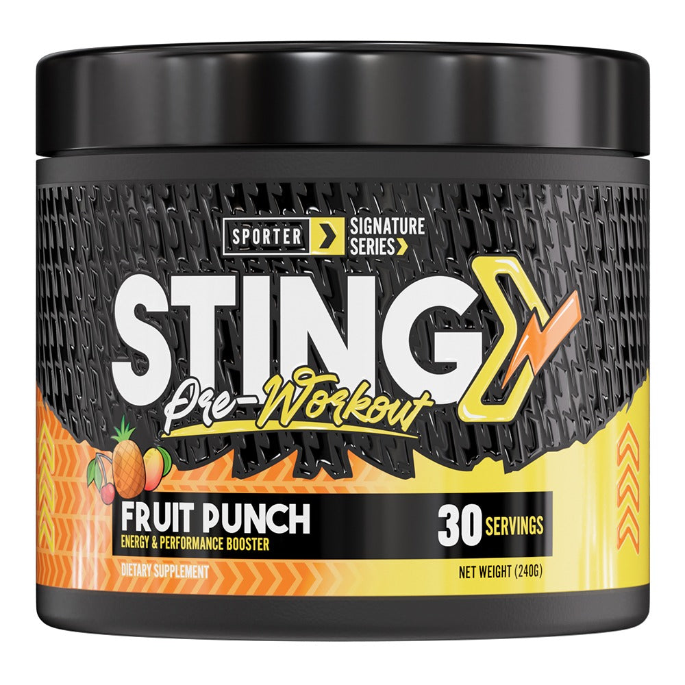 Sporter - Sting Pre-Workout Fruit Punch (240g)