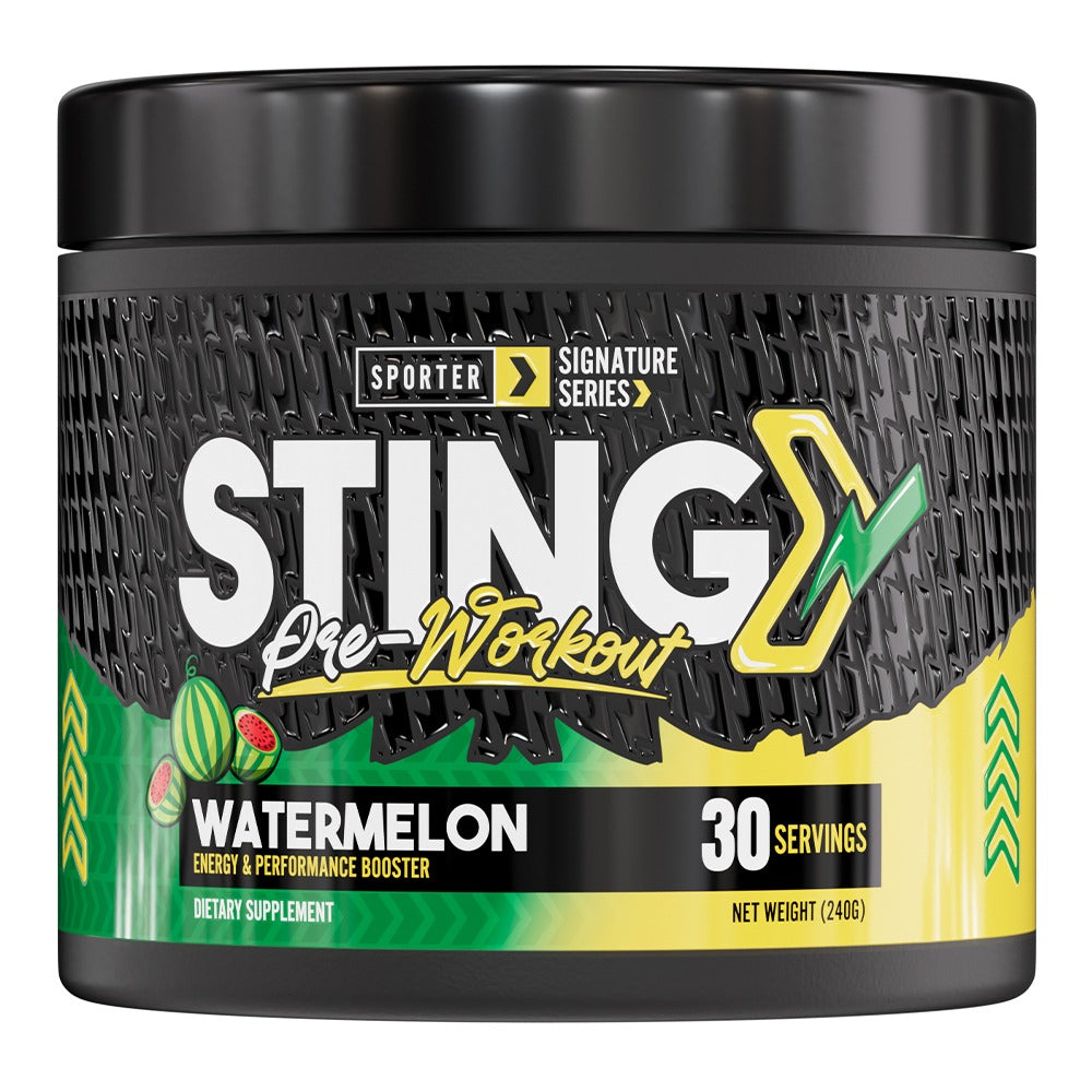 Sporter Sting Pre-Workout Watermelon Flavor 30 Servings