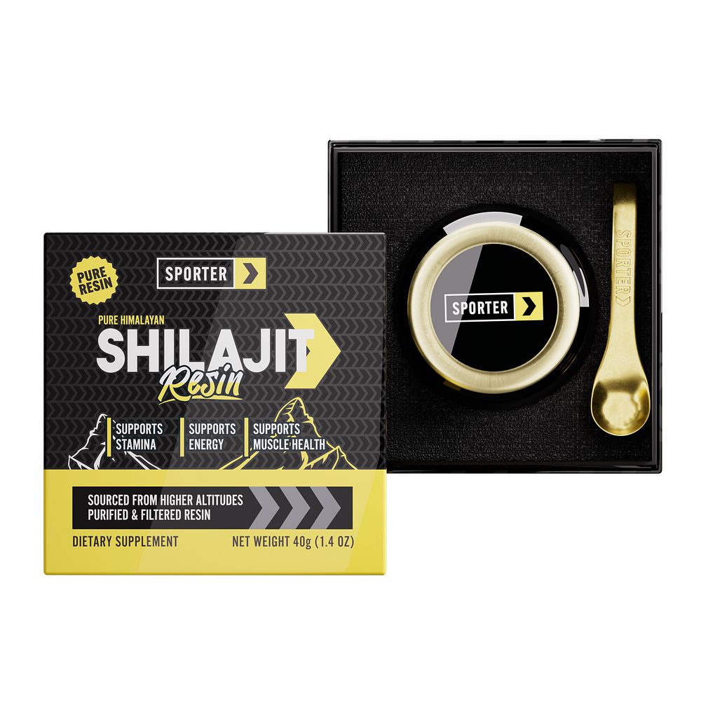 Sporter Pure Himalayan Shilajit Resin 40g
