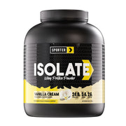 Sporter Whey Protein Isolate with 24.8g Protein and 5.4 BCAAs Vanilla 2.3Kg