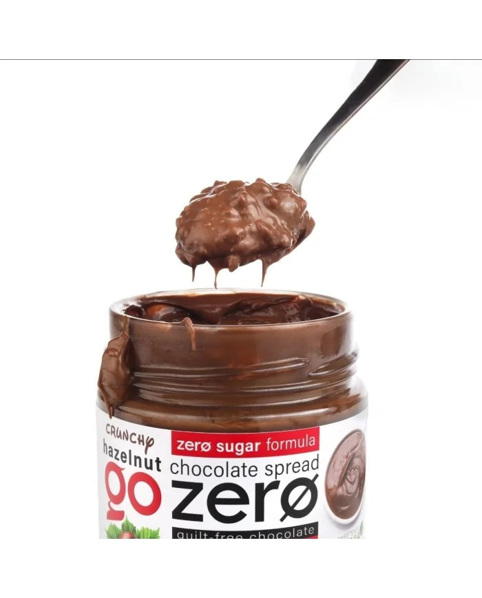 Go Zero Chocolate Spread Crunchy Hazelnut 227g