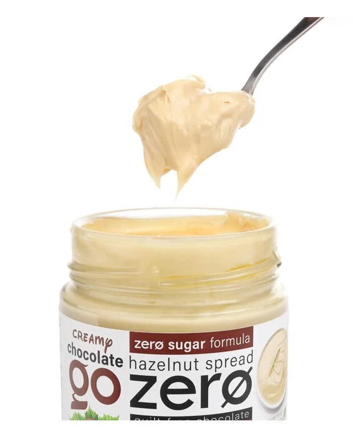 Go Zero Hazelnut Spread White Creamy Chocolate 227 gram